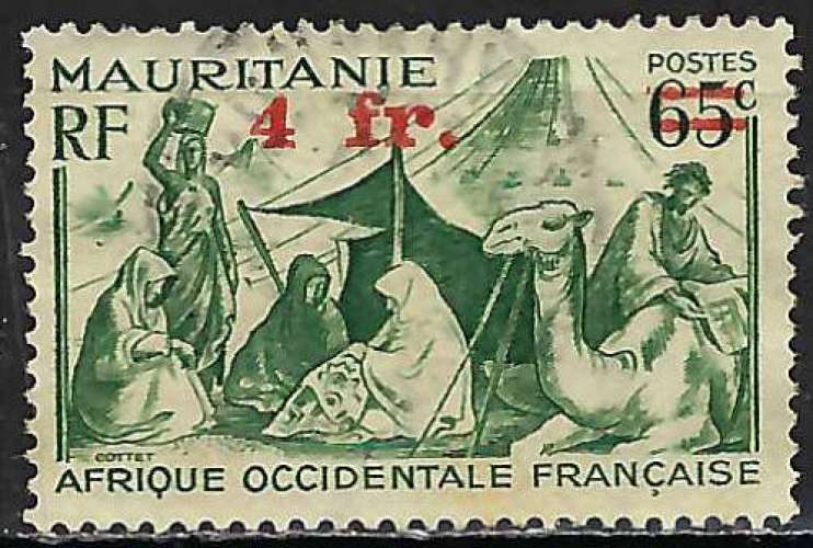 Mauritanie - 1944 - Y & T n° 134 - MH