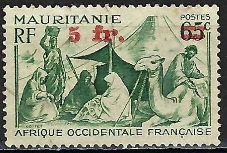 Mauritanie - 1944 - Y & T n° 135 - MNG