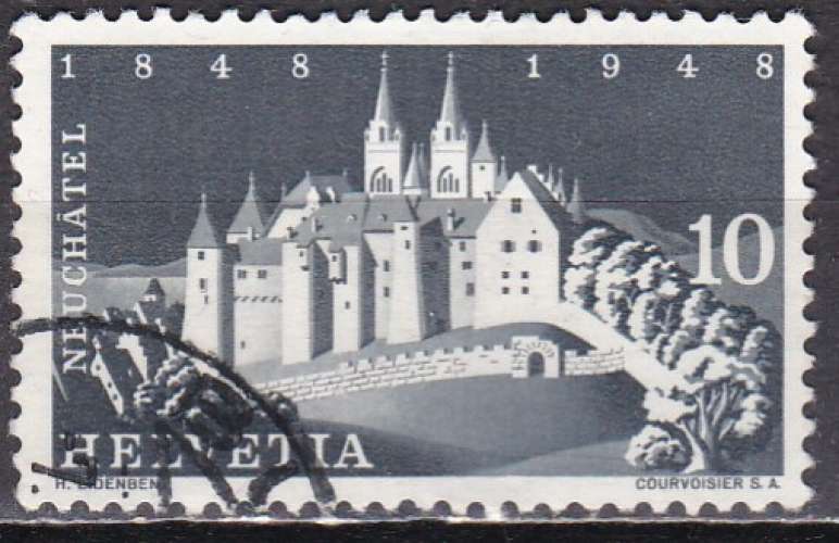 SUISSE N° 454 de 1948 oblitéré