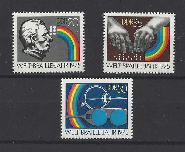 ALLEMAGNE ORIENTALE.   YT   n° 1771/1773    neuf  **   1975