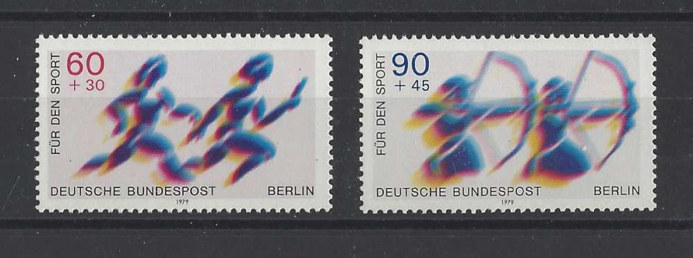 ALLEMAGNE BERLIN.   YT   n° 550/551    neuf  **   1979