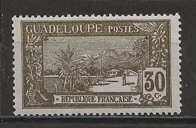 GUADELOUPE  COLONIE  ANNEE  1922 Y.TN°83 NEUF*    