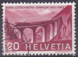 miniature SUISSE 1963 OBLITERE N° 707 Ponts