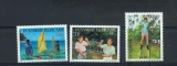 miniature Polynésie 415 417 1992 jeux d'enfants neufs ** TB MNH faciale 0.82