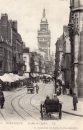 Dunkerque la rue de l'église ( avec cabriolet