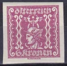 miniature AUTRICHE 1922 NEUF** MNH JOURNAUX N° 62