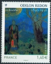 miniature France 4542 2011 (yt) TABLEAU Odilon redon neuf TB** MNH sin charnela prix de la poste 1.4 