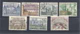 miniature Tchecoslovaquie  Y & T  N° 1374/80 Villes differentes