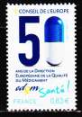 miniature  	France Se 2014** Conseil Europe / 50 ans de la Direction européenne de la qualité du médicament