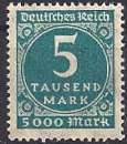 miniature Allemagne - 1923 - Y&T 291** - MNH