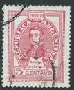 miniature Argentine - Y&T 0462 (o) - José de San Martin -