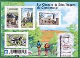 miniature France 4725 4728 F 2013 chemins de compostelle neuf **TB MNH sin charnela prix de la poste 3.2