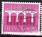 miniature Suisse 1984 YT 1199 Obl Europa