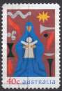 miniature 9904 - Y&T n° 1781 - adhésif oblitéré - Noël - Vierge et l'Enfant - 1999 - Australie