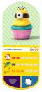 miniature Auchan Moche Méchant carte N°82 Cupcake Minion