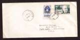 miniature France 1956 Y&T 1058 (o) Paul Sabatier 30 F sur lettre direction New Jersey USA