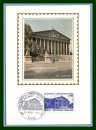 miniature Carte Maximum soie N° 1688 Union Interparlementaire 1971 