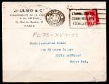 miniature Dept 75 PARIS XVII 1933 > FD texte / Animal souffre S.P.A.