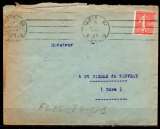miniature Dept 75 PARIS 84 1928 > FL continu / 4 LD / Dateur 4 lignes
