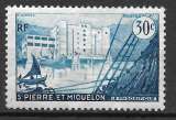 St Pierre et Miquelon 1955-56 Y&T N° 348 neuf avec charnière - Le frigorifique 