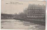 miniature Cpa 75 Paris Crue de la Seine  Le Pont Saint-Louis 28 Janvier 1910