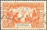 miniature Sénégal 112 oblitéré