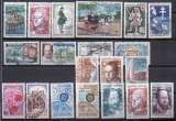 miniature LOT  FRANCE 1967 OBL VOIR SCAN