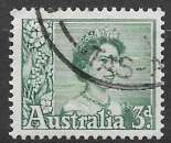 miniature Australie 1959-62 Y&T 250 oblitéré - Elizabeth II