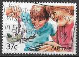 miniature Australie 1987 Y&T 1029 oblitéré - Enfants australiens 