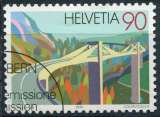 miniature SUISSE 1991 OBLITERE N° 1381 ponts