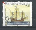 miniature Croatie 2005 - Yt n° 689 - Voilier - cote 1,50