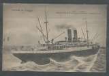 miniature France - Steamer de la Compagnie Générale Transatlantique - 