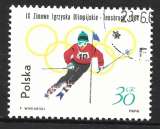 miniature POLOGNE 1964 - Y & T : 1323 - JO Innsbruck : ski