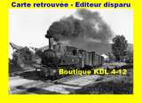 miniature BVA 650-11 - Train MV - Loco 020+020 T N° 102 En Gare - ARGENTAT - Corrèze - POC