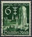 miniature ALLEMAGNE REICH 1939 OBLITERE N° 652