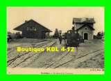 miniature AL REP 49 - Train - Loco Pinguely 030 T n° 2 en gare - LEVROUX - Indre - TI - Reproduction