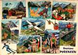 miniature N°463 Z -cpsm illustrateur : tourisme Pyrénéen-