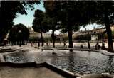 miniature N°468 Z -cpsm Lyon -les bassins de la place Bellecour-