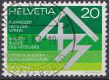 Suisse 1982 Y&T 1143 oblitéré - Société suisse des hôteliers 