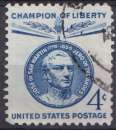 miniature Etats Unis 1959 Y&T 661 oblitéré - Champion de la liberté