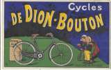 miniature cpa publicitaire Cycles de DION-BOUTON c'est l'vélo du Parisien ! illustration: Ogé 