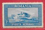 miniature Roumanie PA/AM n°2 avion biplan Spad 2L bleu 1926 *