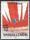 Saint-Marin - 1963-65 - Y & T n° 129 Poste aérienne - MNH