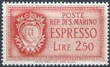 Saint-Marin - 1943 - Y & T n° 10 Timbres pour lettres par exprès - MNH