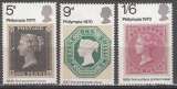 miniature Grande Bretagne 1970  Y&T  599/601  N**  timbre sur timbre