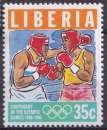 miniature Liberia 1996 Y&T 1307 neuf ** - Jeux olympiques modernes - Boxe 