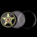 Médaille NEUVE plaquée Or - United-States Secret Service