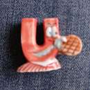 miniature U - U DE SUPER U AVEC GALETTE - FEVE BRILLANTE - ANCIENNE SERIE