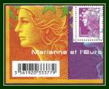 France Marianne de Beaujard 1,35€ N° du Bloc 4409 (2009) Obl. 