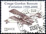 miniature France oblitération cachet à date n° 4376 ** Coupe Gordon Bennett d'aviation